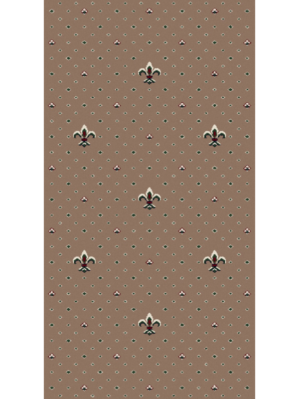 Ковер E027 - DARK BEIGE - Прямоугольник - коллекция ETALON
