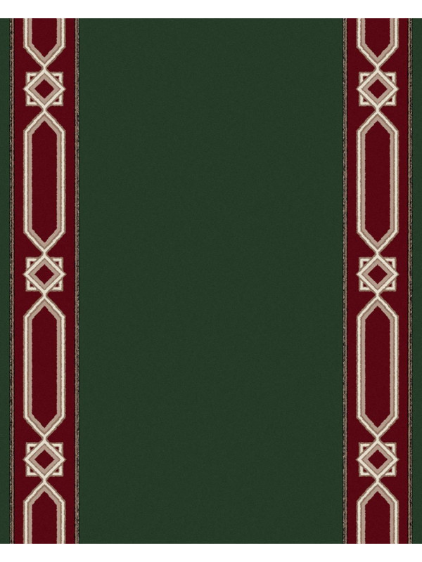 Ковровая дорожка F573 - GREEN - коллекция ETALON
