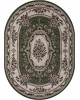 Ковер 5444 - GREEN - Овал - коллекция GAVANA