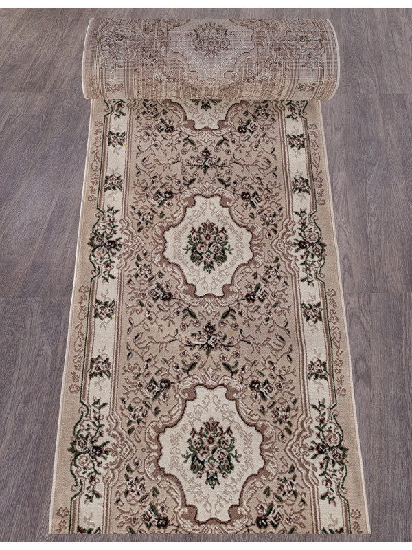 Ковровая дорожка D017 - BEIGE - коллекция GAVANA