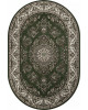 Ковер D285 - GREEN - Овал - коллекция GAVANA