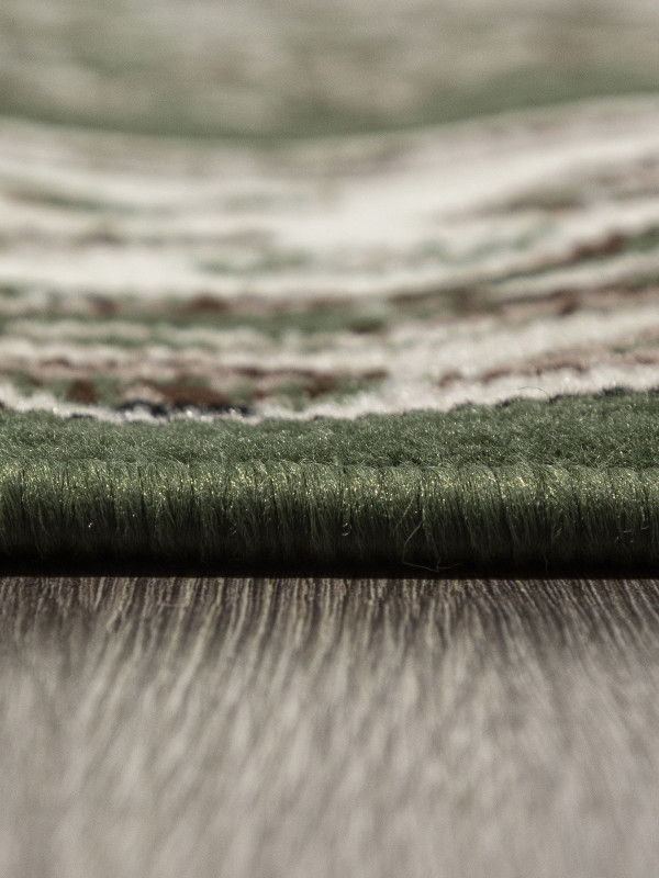 Ковер D285 - GREEN - Овал - коллекция GAVANA