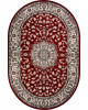 Ковер D412 - RED - Овал - коллекция GAVANA