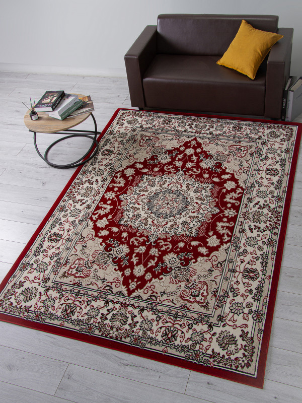 Ковер D412 - RED - Прямоугольник - коллекция GAVANA