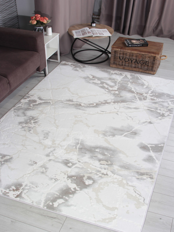 Ковер 3270 - GRAY-BEIGE - Прямоугольник - коллекция GRAFF