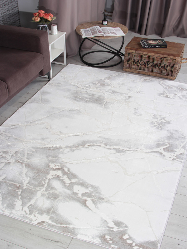 Ковер 3270 - GRAY-BEIGE - Прямоугольник - коллекция GRAFF