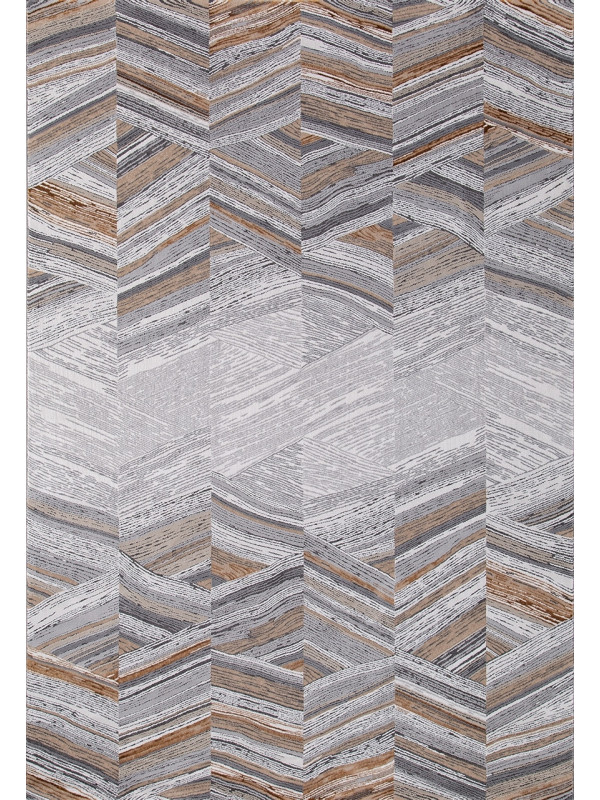 Ковер 33377 - 968 GREY / GOLD - Прямоугольник - коллекция GRANADA