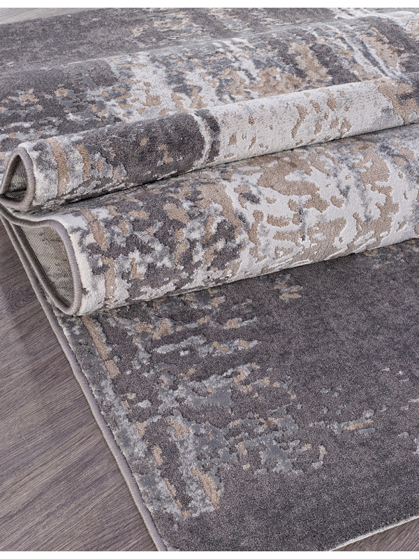 Ковер 34762 - 957 GREY / BEIGE - Прямоугольник - коллекция GRAND