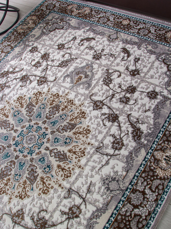 Ковер K640 - GREEN-BLUE - Прямоугольник - коллекция HALIF