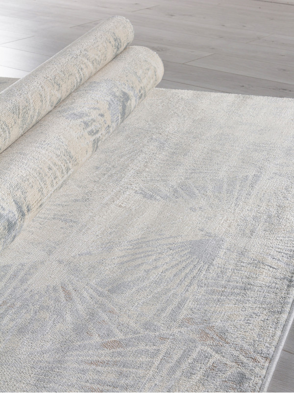 Ковер MP05 - CREAM-BLUE - Прямоугольник - коллекция IRIS