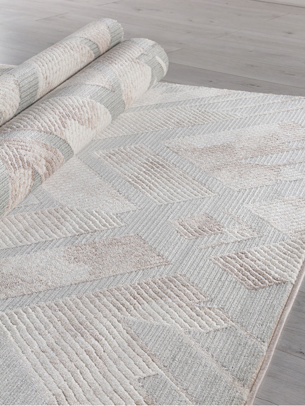 Ковер MP16 - BEIGE - Прямоугольник - коллекция IRIS