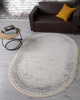 Ковер 35831Z - CREAM / L.GREY - Овал - коллекция Jasmine