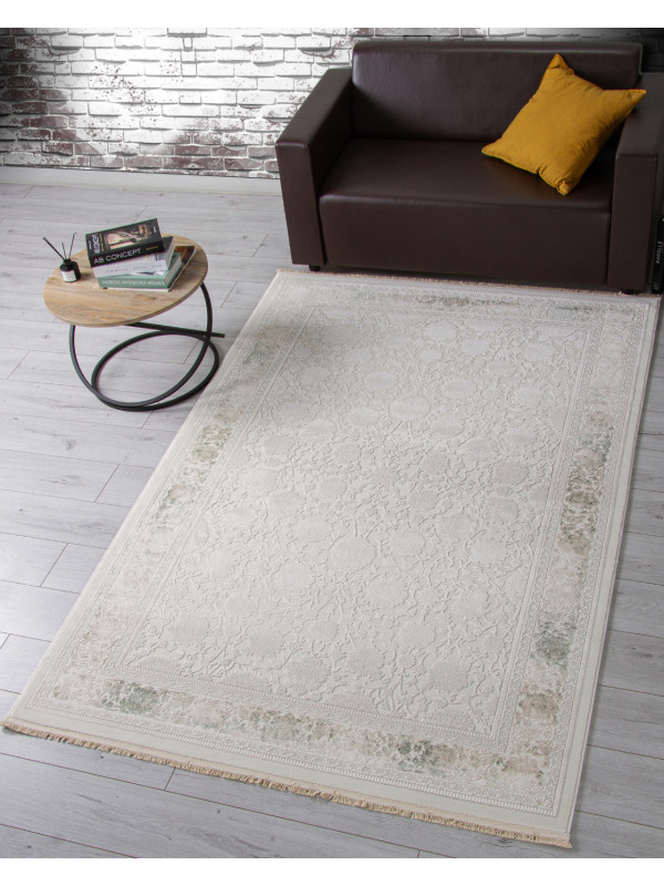 Ковер 35897B - CREAM / CREAM - Прямоугольник - коллекция Jasmine