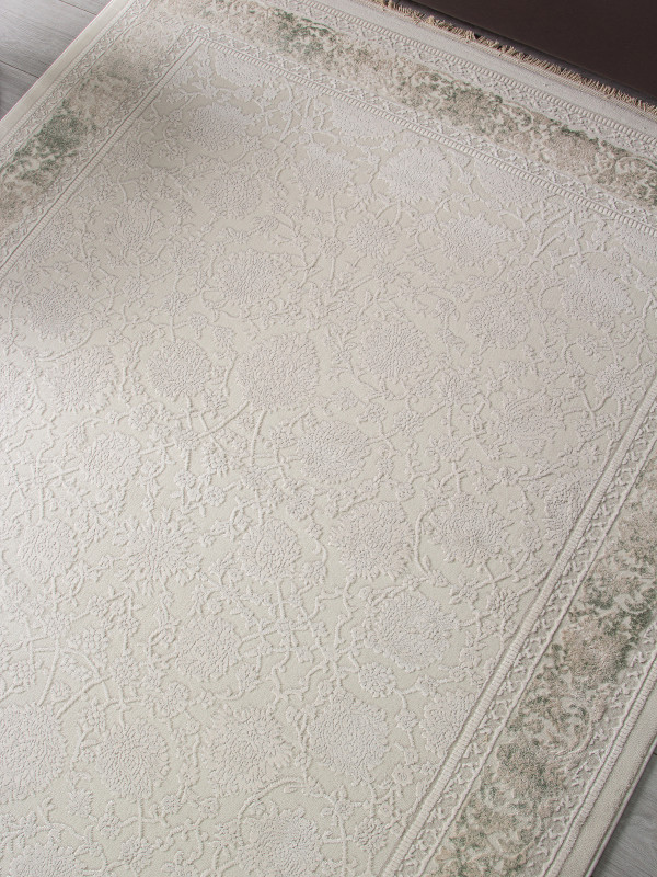 Ковер 35897B - CREAM / CREAM - Прямоугольник - коллекция Jasmine