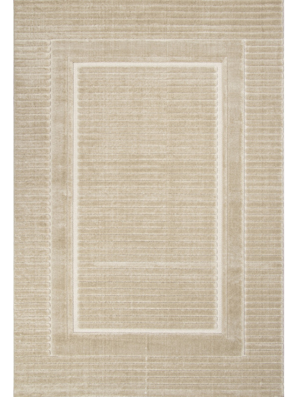 Ковер D785AP - BEIGE / BEIGE - Прямоугольник - коллекция JUNO
