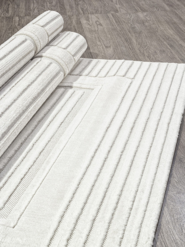 Ковер D785AW - CREAM / CREAM - Прямоугольник - коллекция JUNO