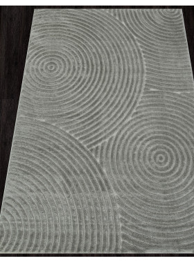 Ковер D798AG - GREY / GREY - Прямоугольник - коллекция JUNO