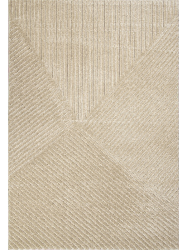 Ковер E139AP - BEIGE / BEIGE - Прямоугольник - коллекция JUNO