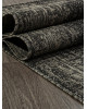 Ковер S129 - BLACK-GRAY - Прямоугольник - коллекция KAIR