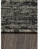 Ковер S129 - BLACK-GRAY - Прямоугольник - коллекция KAIR
