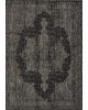 Ковер S129 - BLACK-GRAY - Прямоугольник - коллекция KAIR