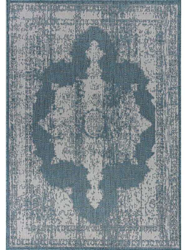 Ковер S129 - BLUE - Прямоугольник - коллекция KAIR
