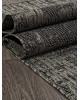 Ковер S131 - BLACK-GRAY - Прямоугольник - коллекция KAIR