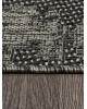 Ковер S131 - BLACK-GRAY - Прямоугольник - коллекция KAIR