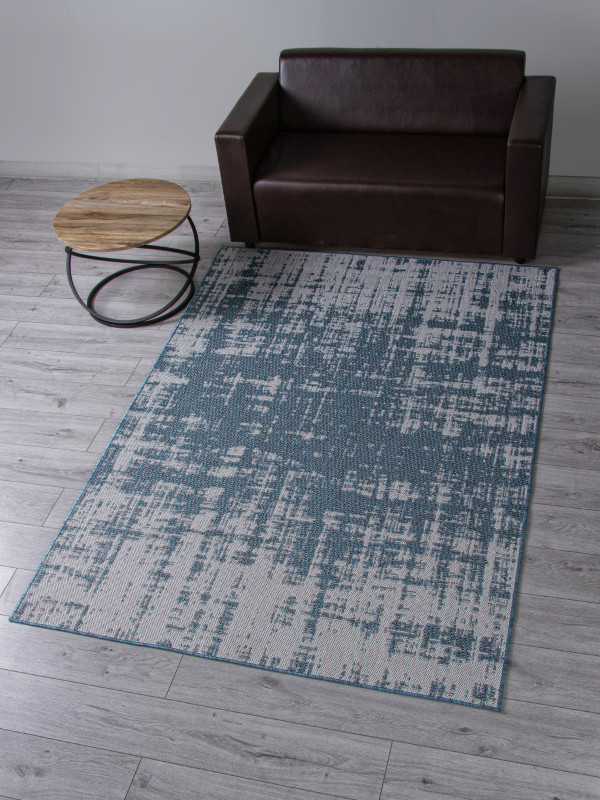 Ковер S131 - BLUE - Прямоугольник - коллекция KAIR