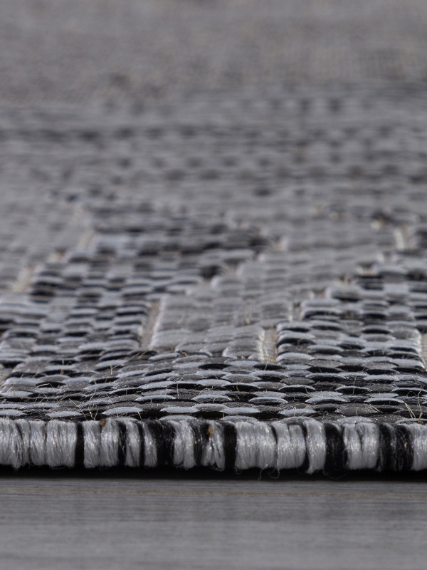Ковер S132 - DARK GRAY - Овал - коллекция KAIR