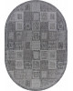 Ковер S138 - DARK GRAY - Овал - коллекция KAIR