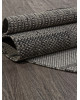 Ковер S139 - BLACK-GRAY - Овал - коллекция KAIR