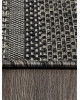 Ковер S139 - BLACK-GRAY - Овал - коллекция KAIR