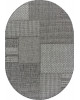 Ковер S139 - DARK GRAY - Овал - коллекция KAIR