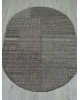 Ковер S139 - DARK GRAY - Овал - коллекция KAIR