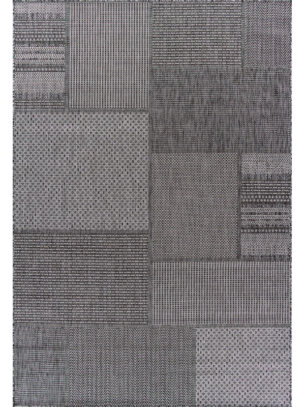 Ковер S139 - DARK GRAY - Прямоугольник - коллекция KAIR