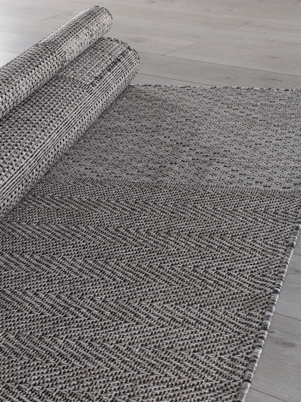 Ковер S139 - DARK GRAY - Прямоугольник - коллекция KAIR