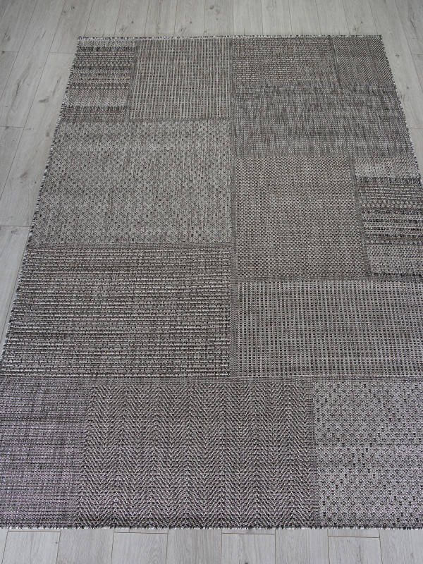 Ковер S139 - DARK GRAY - Прямоугольник - коллекция KAIR
