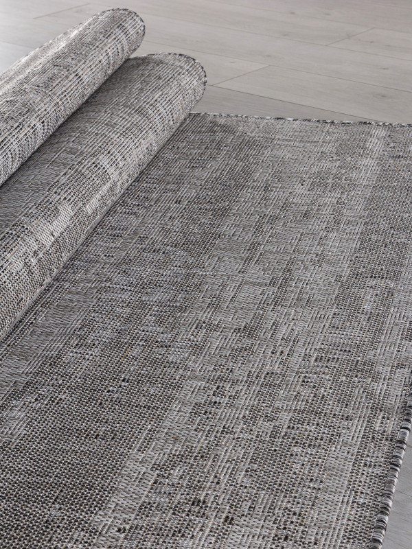 Ковер S143 - DARK GRAY - Прямоугольник - коллекция KAIR