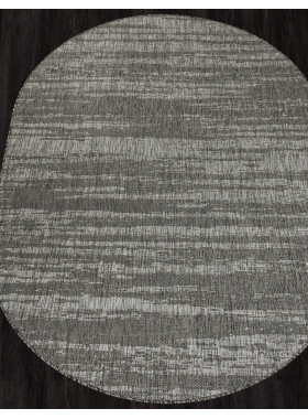 Ковер S143 - GRAY - Овал - коллекция KAIR