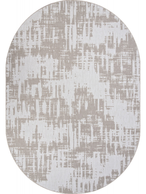 Ковер S144 - BEIGE - Овал - коллекция KAIR