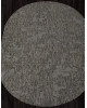 Ковер S144 - BLACK-GRAY - Овал - коллекция KAIR