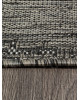 Ковер S144 - BLACK-GRAY - Прямоугольник - коллекция KAIR