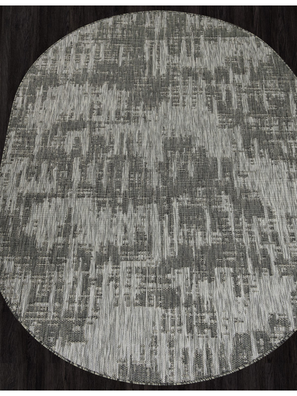 Ковер S144 - GRAY - Овал - коллекция KAIR