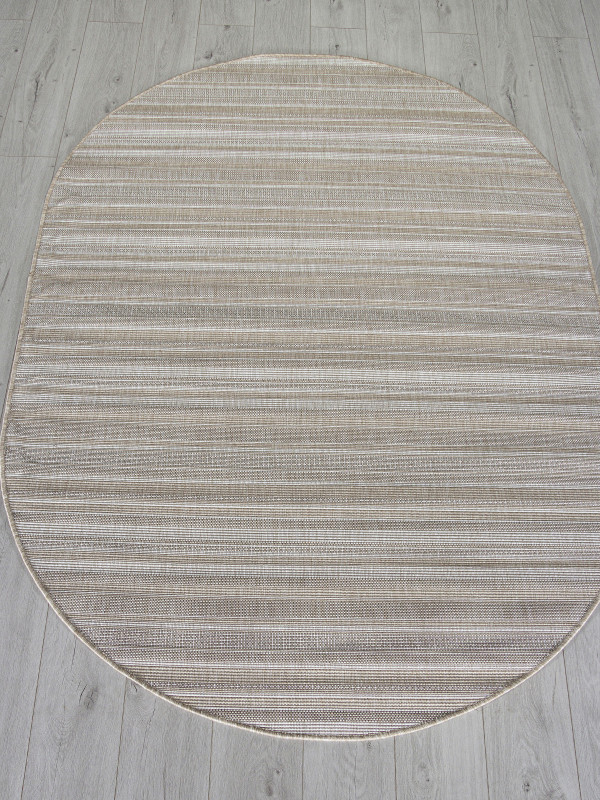 Ковер S146 - BEIGE - Овал - коллекция KAIR