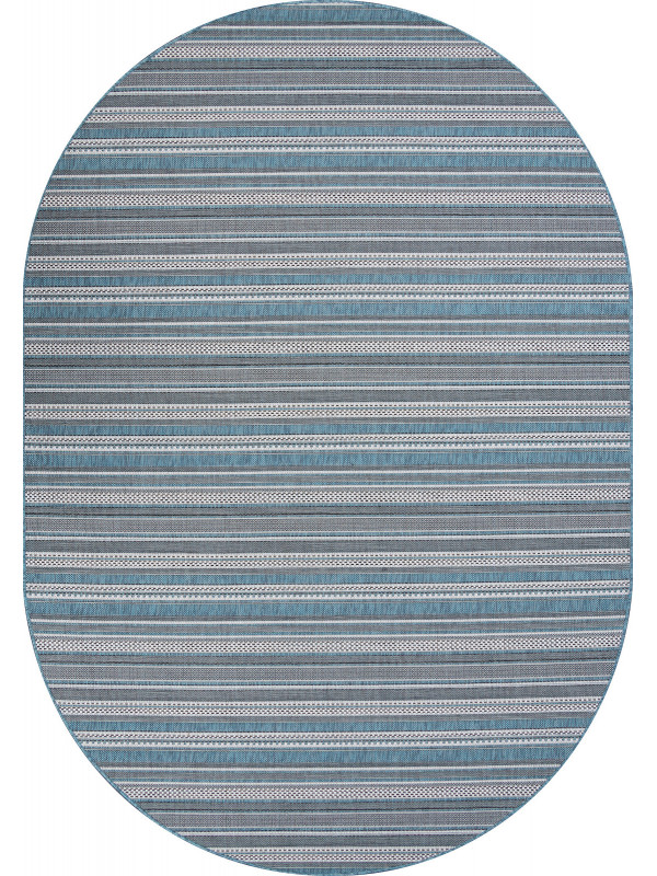 Ковер S146 - BLUE - Овал - коллекция KAIR