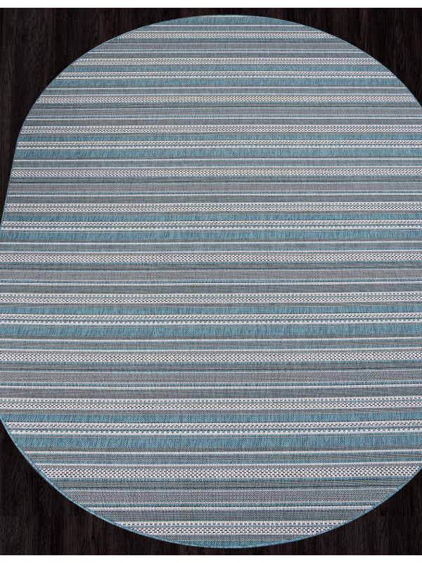 Ковер S146 - BLUE - Овал - коллекция KAIR