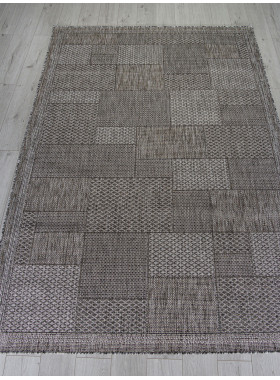 Ковер S148 - DARK GRAY - Прямоугольник - коллекция KAIR