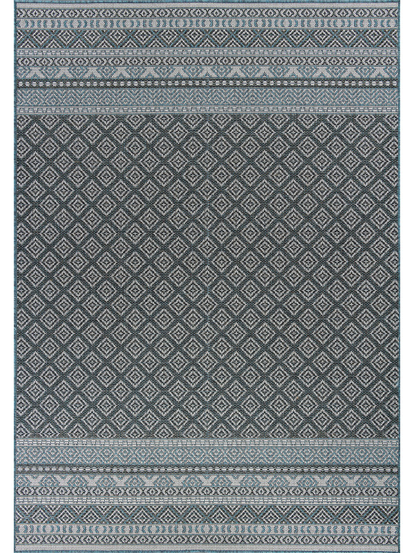 Ковер S154 - BLUE - Прямоугольник - коллекция KAIR