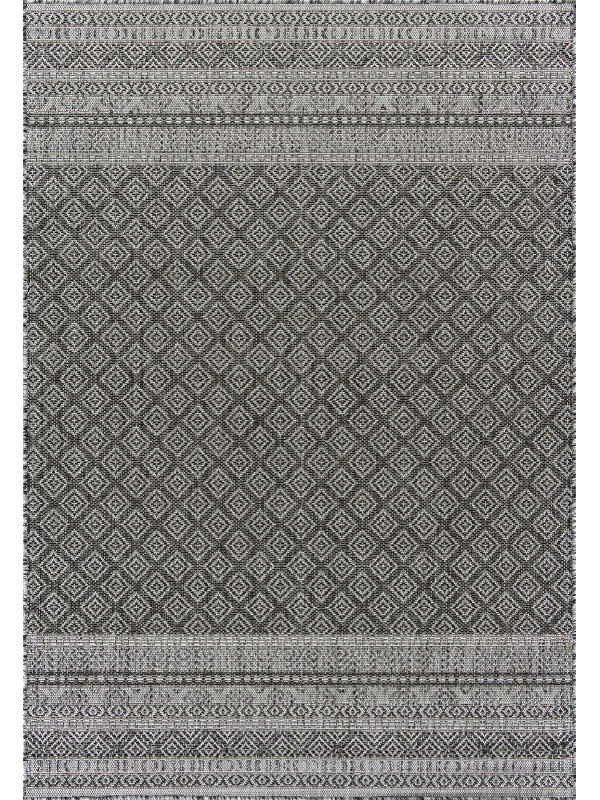 Ковер S154 - DARK GRAY - Прямоугольник - коллекция KAIR